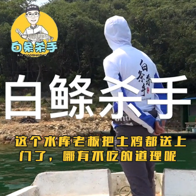 白条杀手 这个水库老板把土鸡都送上门了，哪有不吃的道理呢